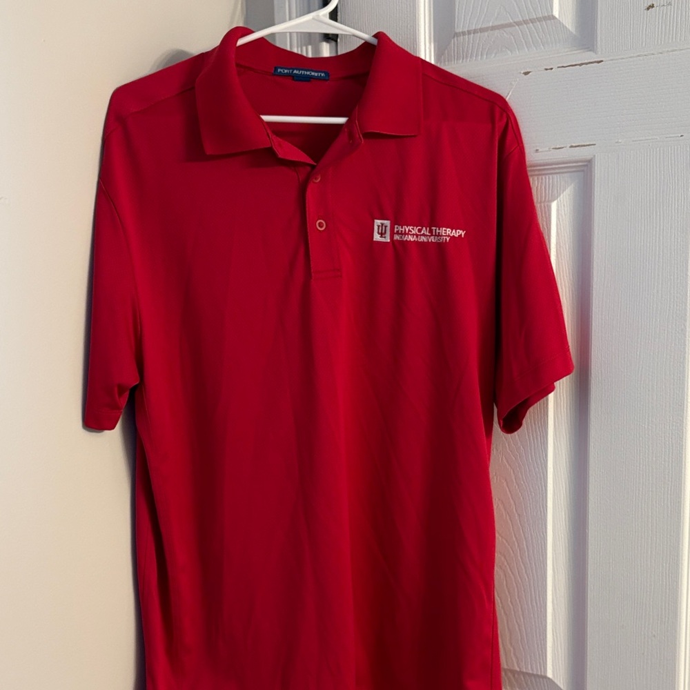 Port Authority Red Polo Shirt